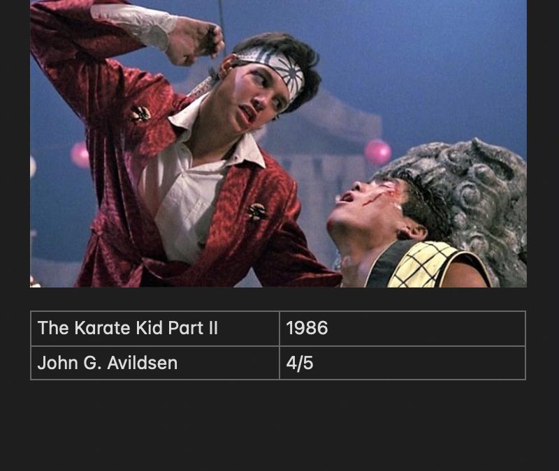 The Karate Kid Part II