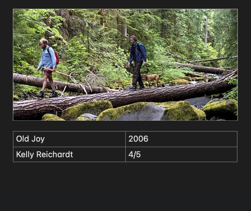 Old Joy