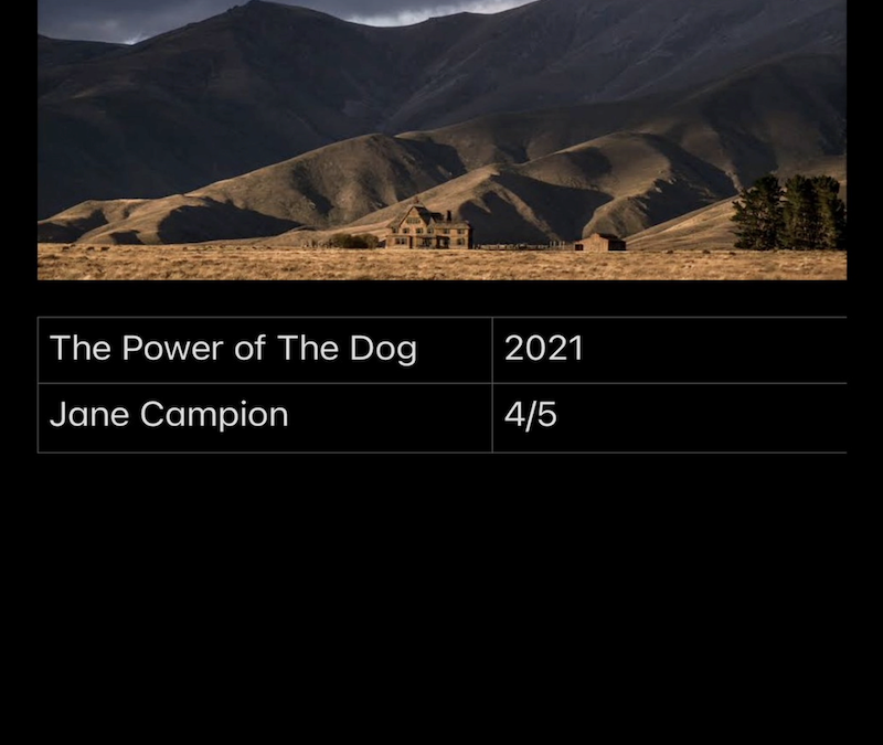 The Power Of The Dog