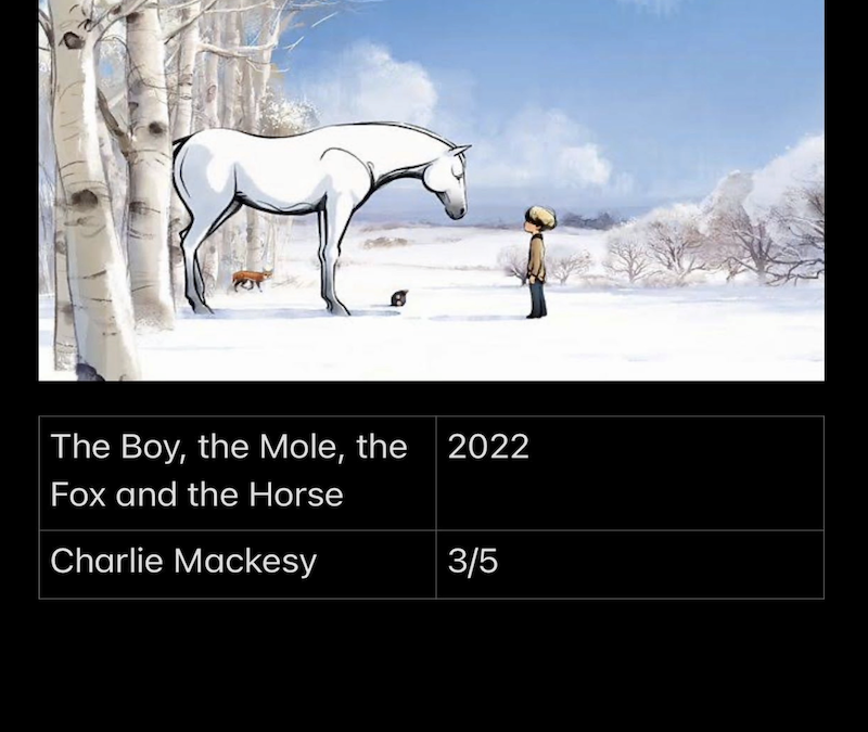 The Boy, The Mole, The Fox And The Horse