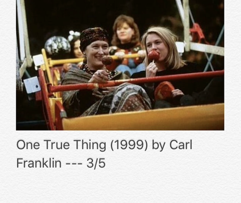 One True Thing