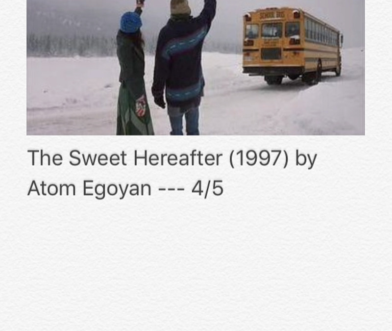 The Sweet Hereafter