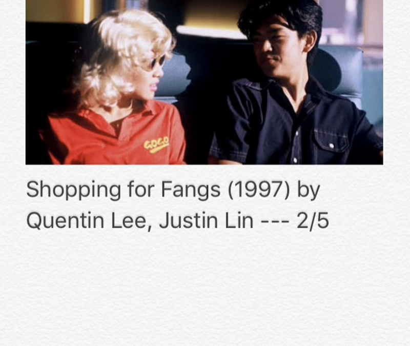 Shopping For Fangs