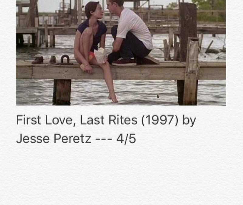 First Love, Last Rites