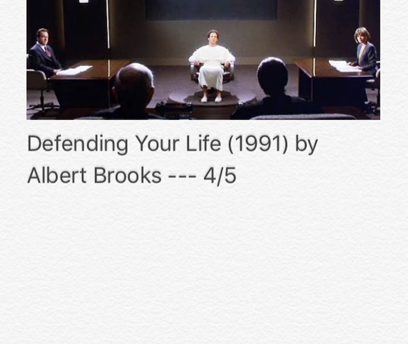 Defending Your Life