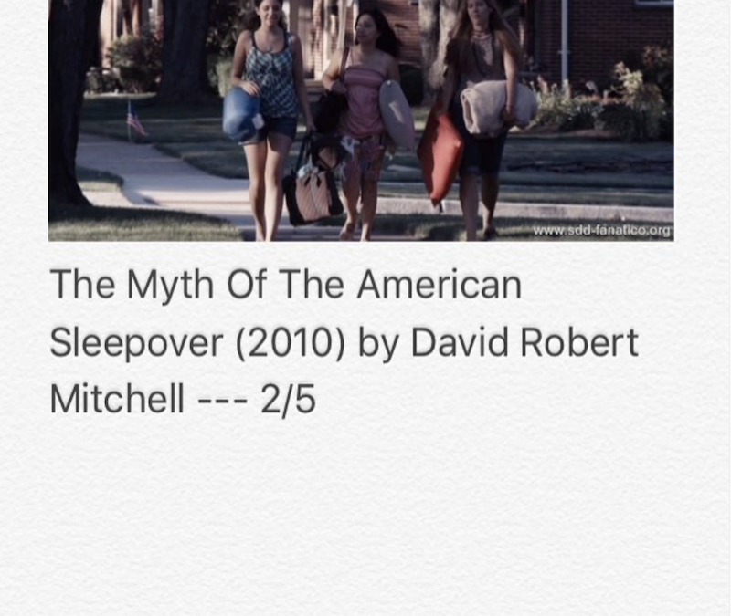 The Myth Of The American Sleepover