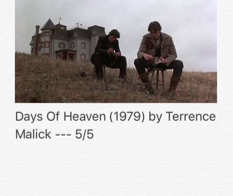 Days Of Heaven