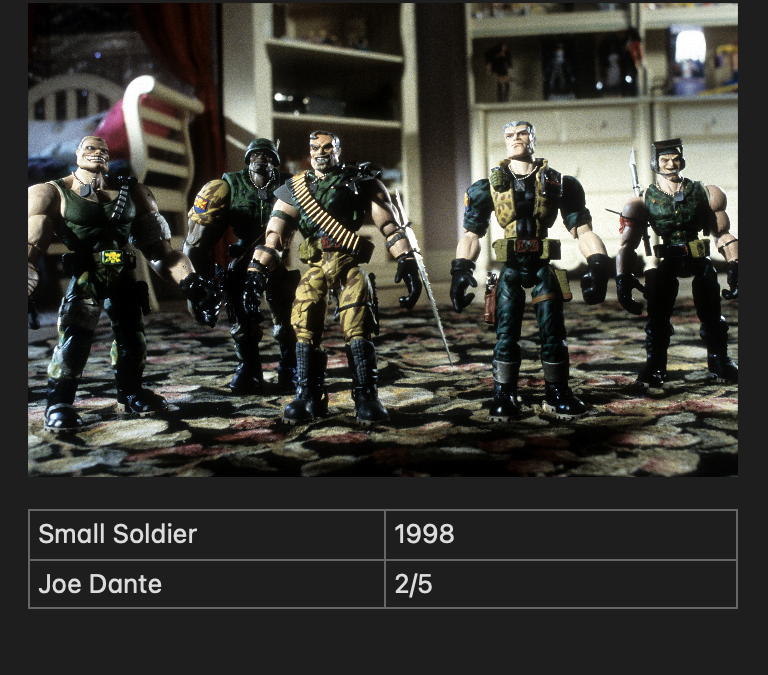 Small Soldier