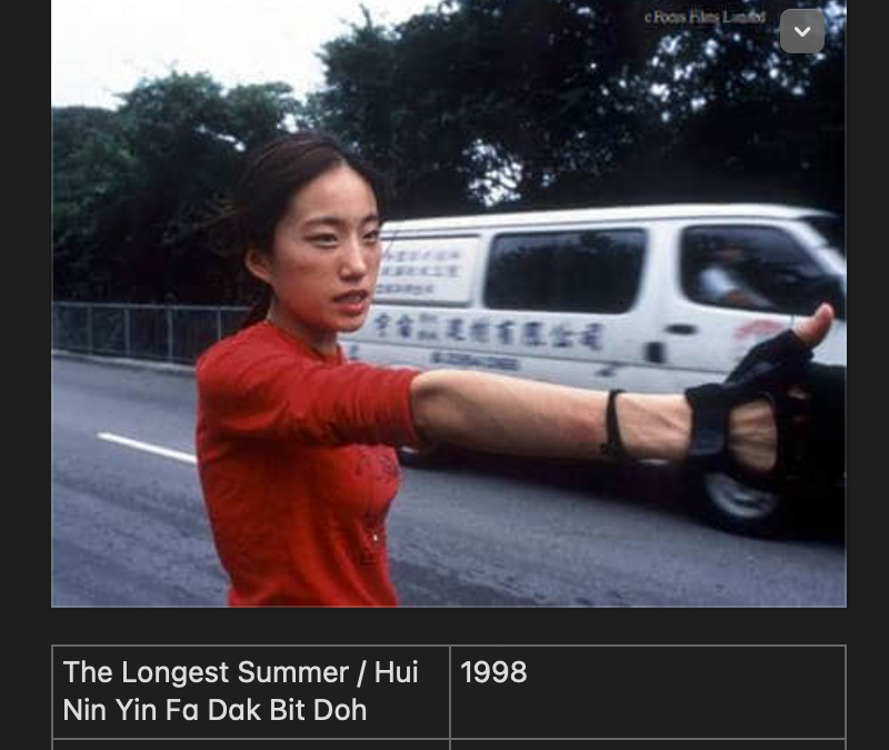 The Longest Summer / Hui Nin Yin Fa Dak Bit Doh