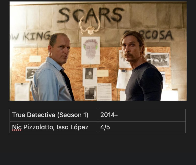True Detective (Season 1)
