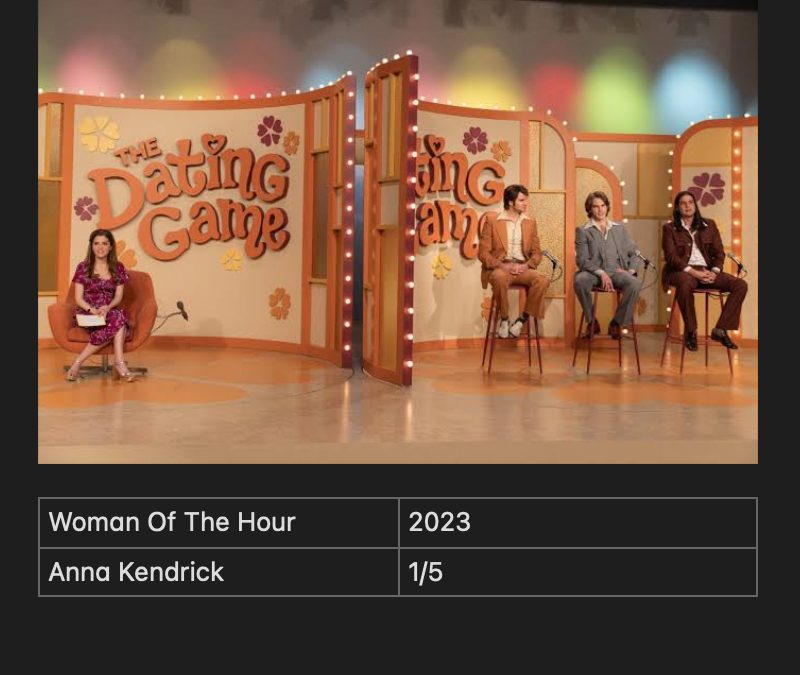 Woman Of The Hour