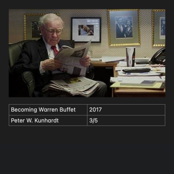 Becoming Warren Buffet