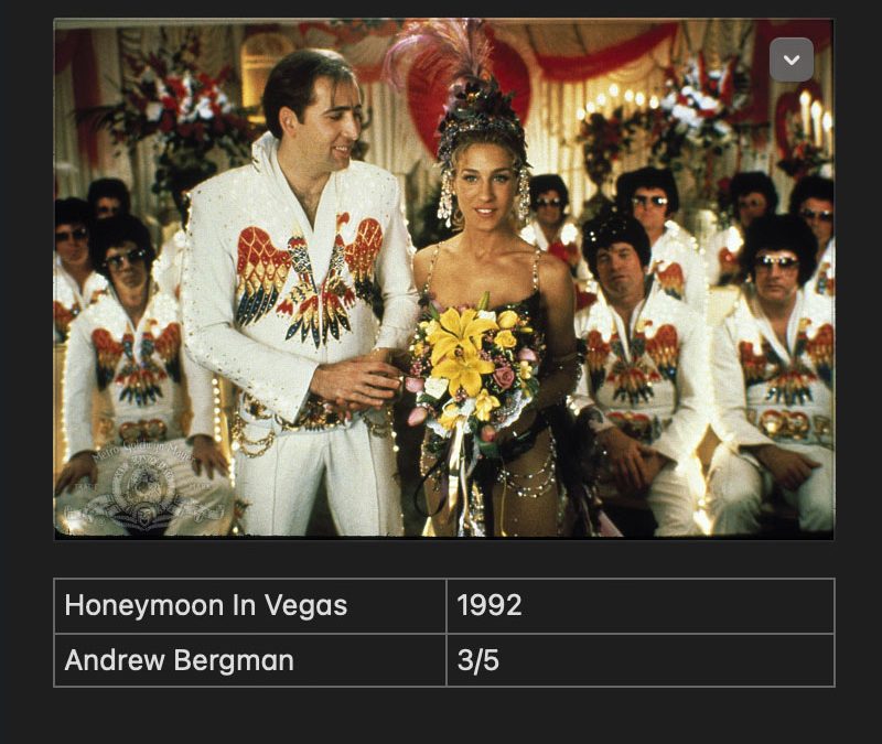 Honeymoon In Vegas