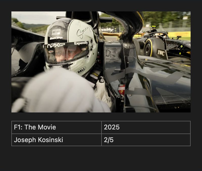 F1: The Movie